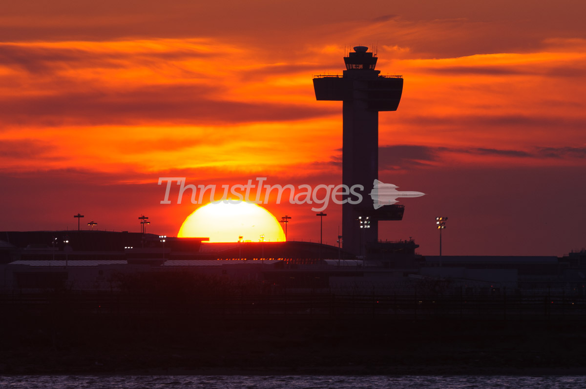 JFK Tower at Sunrise